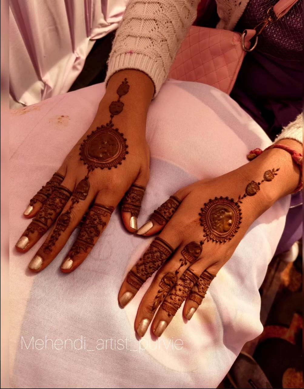 Sangeet party henna designs for guests